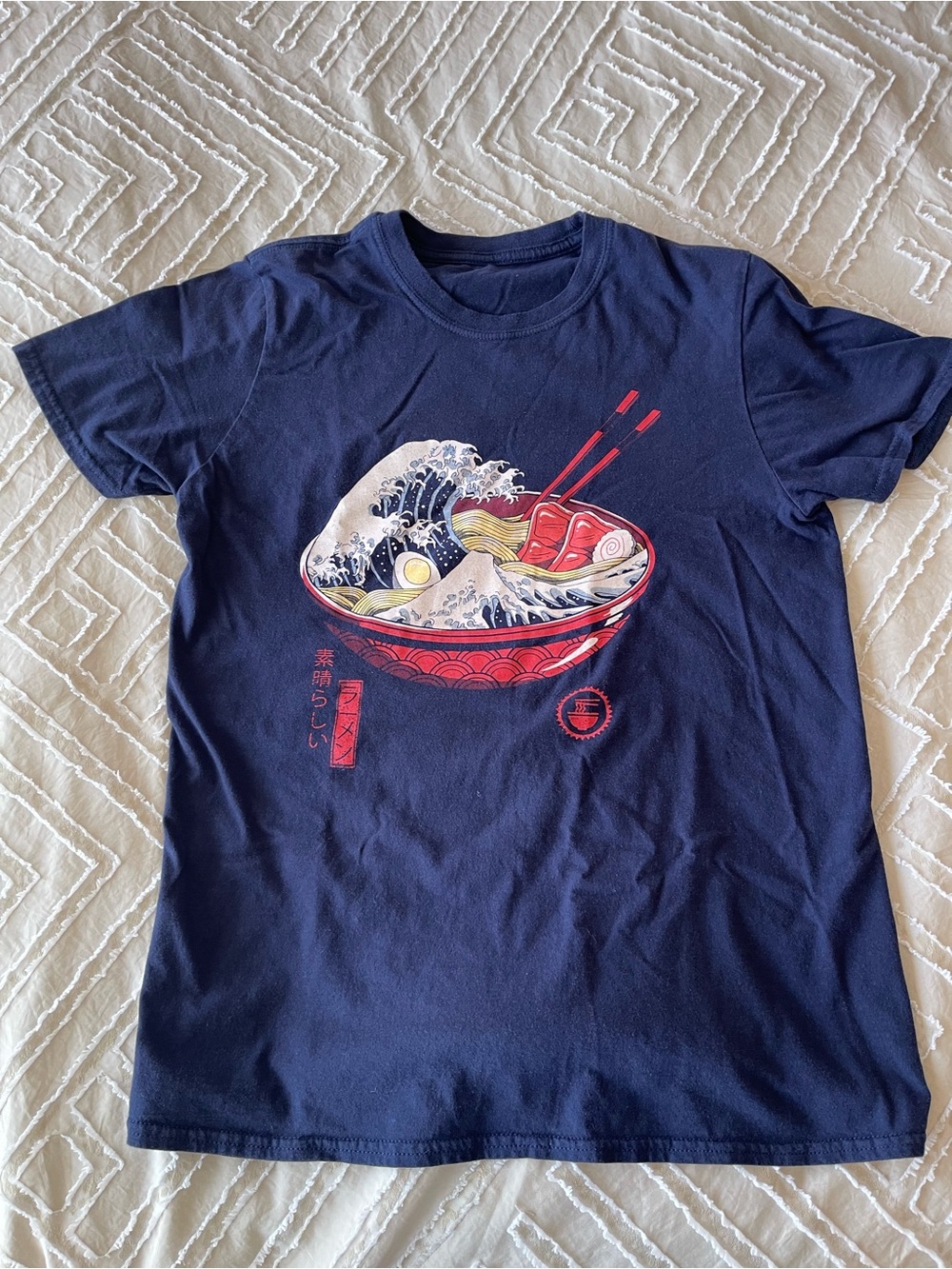 Navy Graphic Ramen Bowl Tee